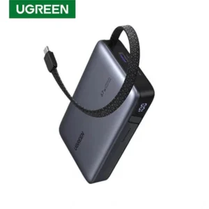 UGREEN 20000mAh 67W Power Bank with Built in Type C Cable PB550 – 55996@ido.lk