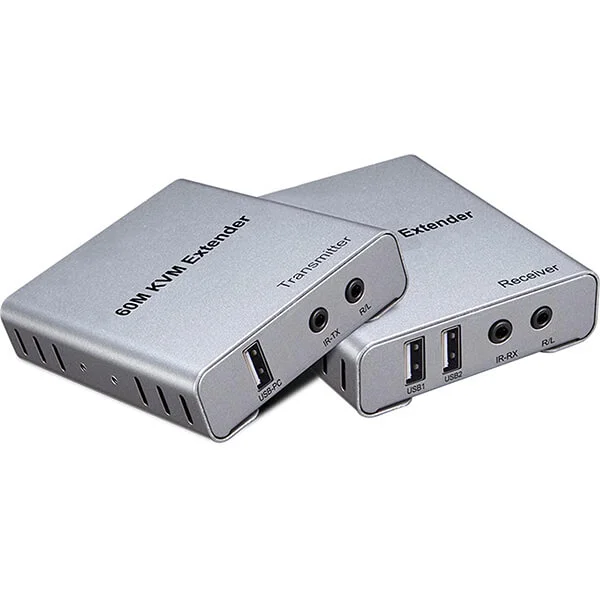 60M HDMI KVM Extender with USB Control & Audio @ido.lk