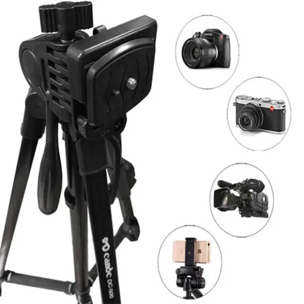Candc DC500 Premium Portable Tripod with Bluetooth Remote @ido.lk