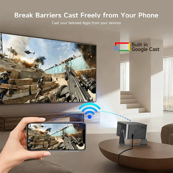 Magcubic HY350GT Smart Projector - Native 1080P 900 ANSI@ido.lk