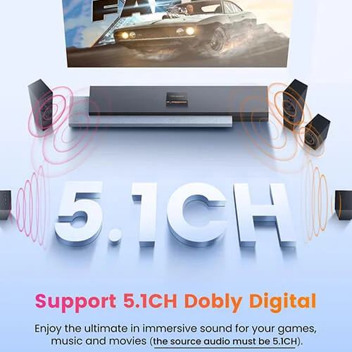 HDMI Audio Extractor Converter Splitter (HDMI to SPDIF + RCA Stereo) @ido.lk