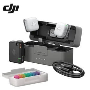 DJI Mic Mini 2 (2 TX + 1 RX + Charging Case) Wireless Microphone@ido.lk