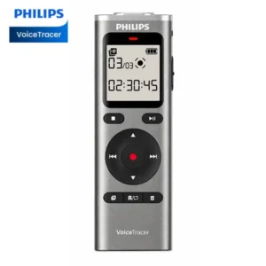 Philips VoiceTracer Audio Recorder DVT1170 with 360° Microphone (8GB)@ido.lk
