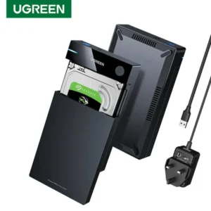 UGREEN 50422 USB 3.0 Desktop Hard Disk Enclosure 3.5 Inch HDD@ido.lk