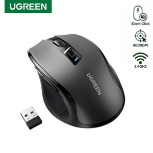 Ugreen 45389 MU006 Ergonomic Optical Wireless Mouse 4000 DPI@ido.lk