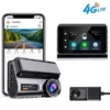 4G 2K Dual Lens Dash Camera with GPS Live Tracking@ido.lk