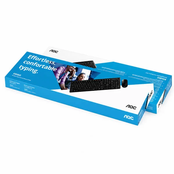 AOC KM460 Wireless Keyboard and Mouse Sri Lanka@ido.lk
