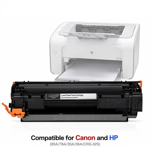 Laser Printer Toner Cartridge - Black@ido.lk
