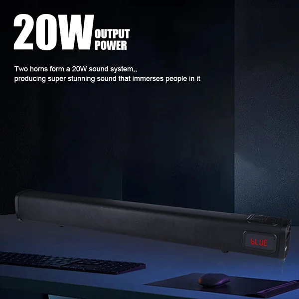 Kisonli K16 S1 20W Wireless Soundbar Pirce in Sri Lanka @ido.lk