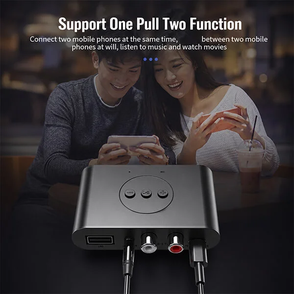 NFC Bluetooth 5.3 Audio Receiver with USB Sri Lanka@ido.lk