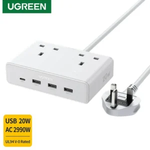 UGREEN 20W Nexode Extension Cord 1.5M@ido.lk