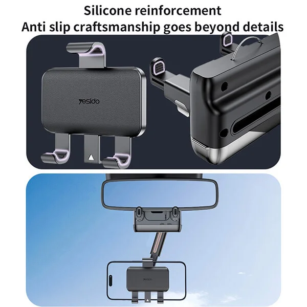 Yesido C265 Car Center Mirror Phone Mount Price in Sri Lanka @ ido.lk