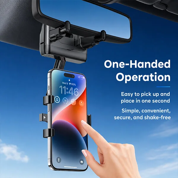 Yesido C265 Car Center Mirror Phone Mount Price in Sri Lanka@ido.lk