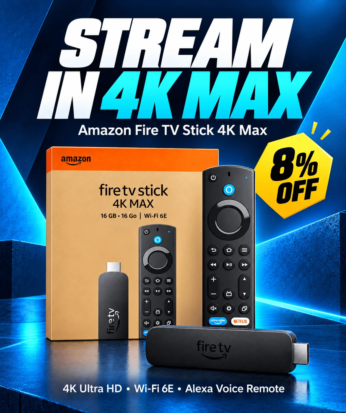 Stream in 4K Max promotional banner (1) Stream in 4K Max promotional banner (1)